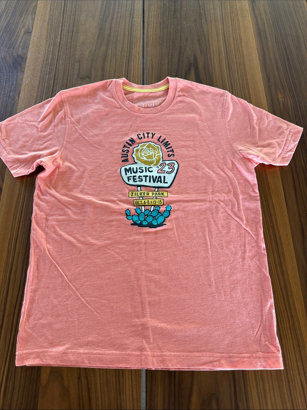 Austin City Limits Howler Bros Music Festival T-shirt 2023 size Small
